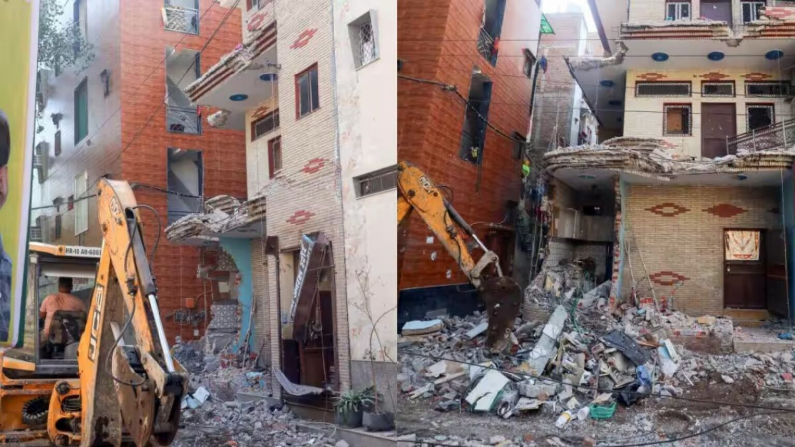 Uttam Nagar house demolished