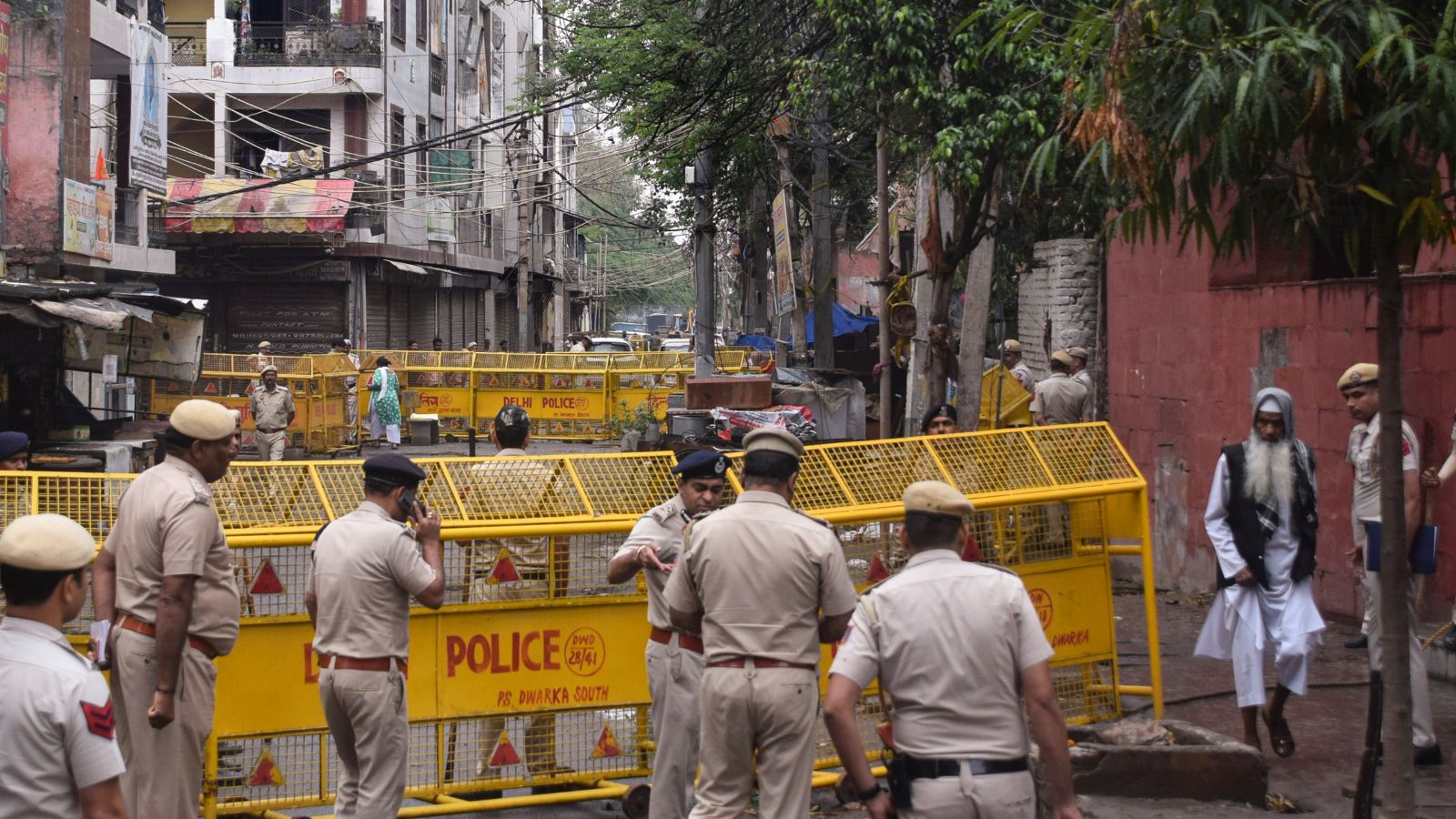 Strict vigil in Delhi’s Uttam Nagar as Eid observed after tensions