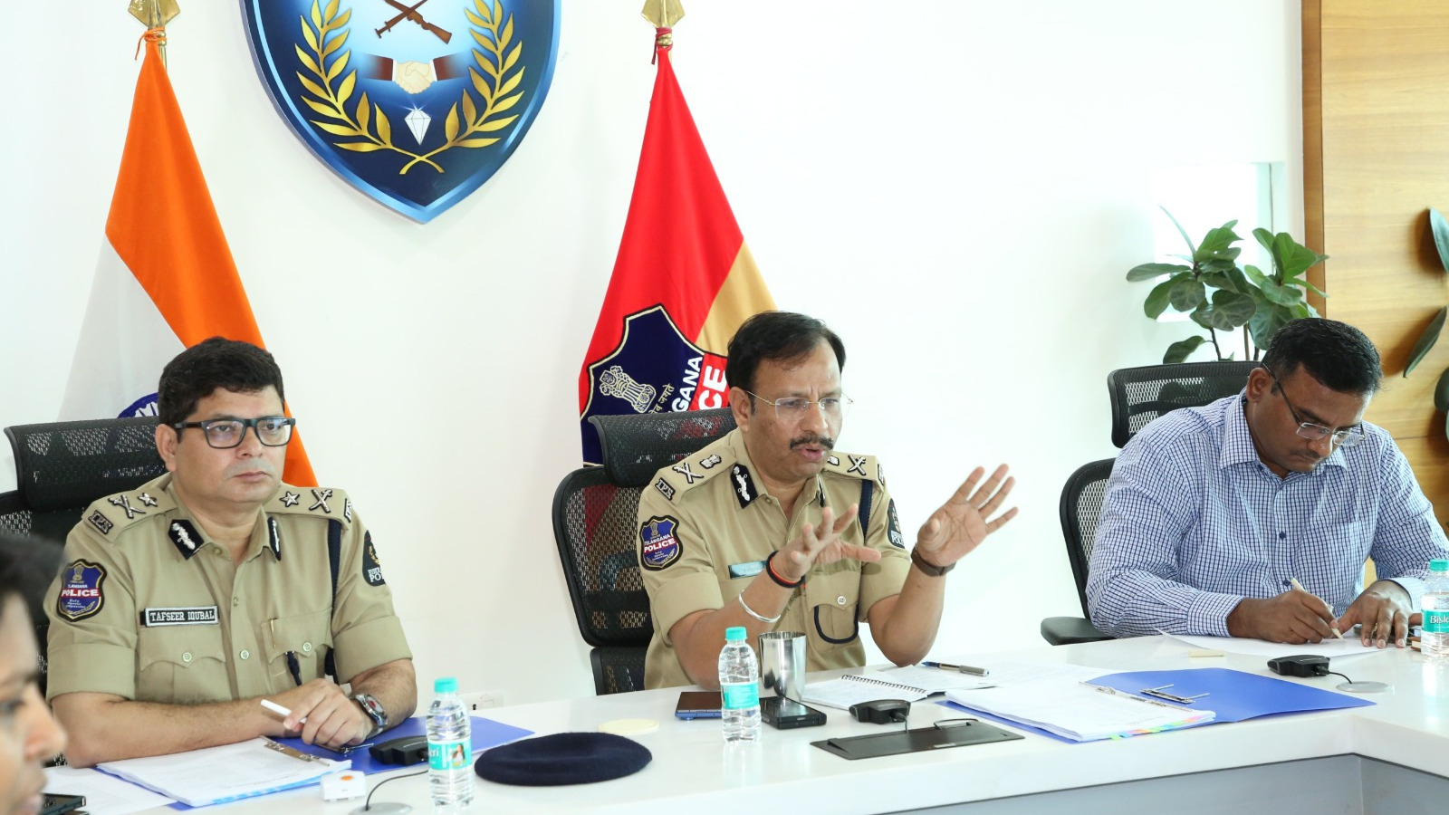 VC Sajjanar hold meeting to review arrangements for safe and peaceful procession of Holi