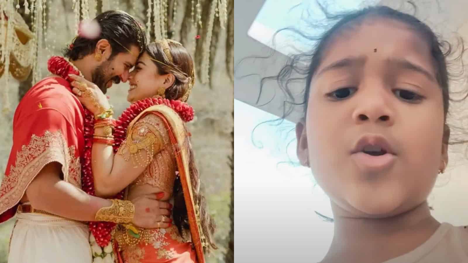 Vijay Deverakonda responds to a fan questioning her absence from a wedding event.