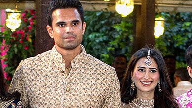 Arjun Tendulkar and Saaniya Chandhok