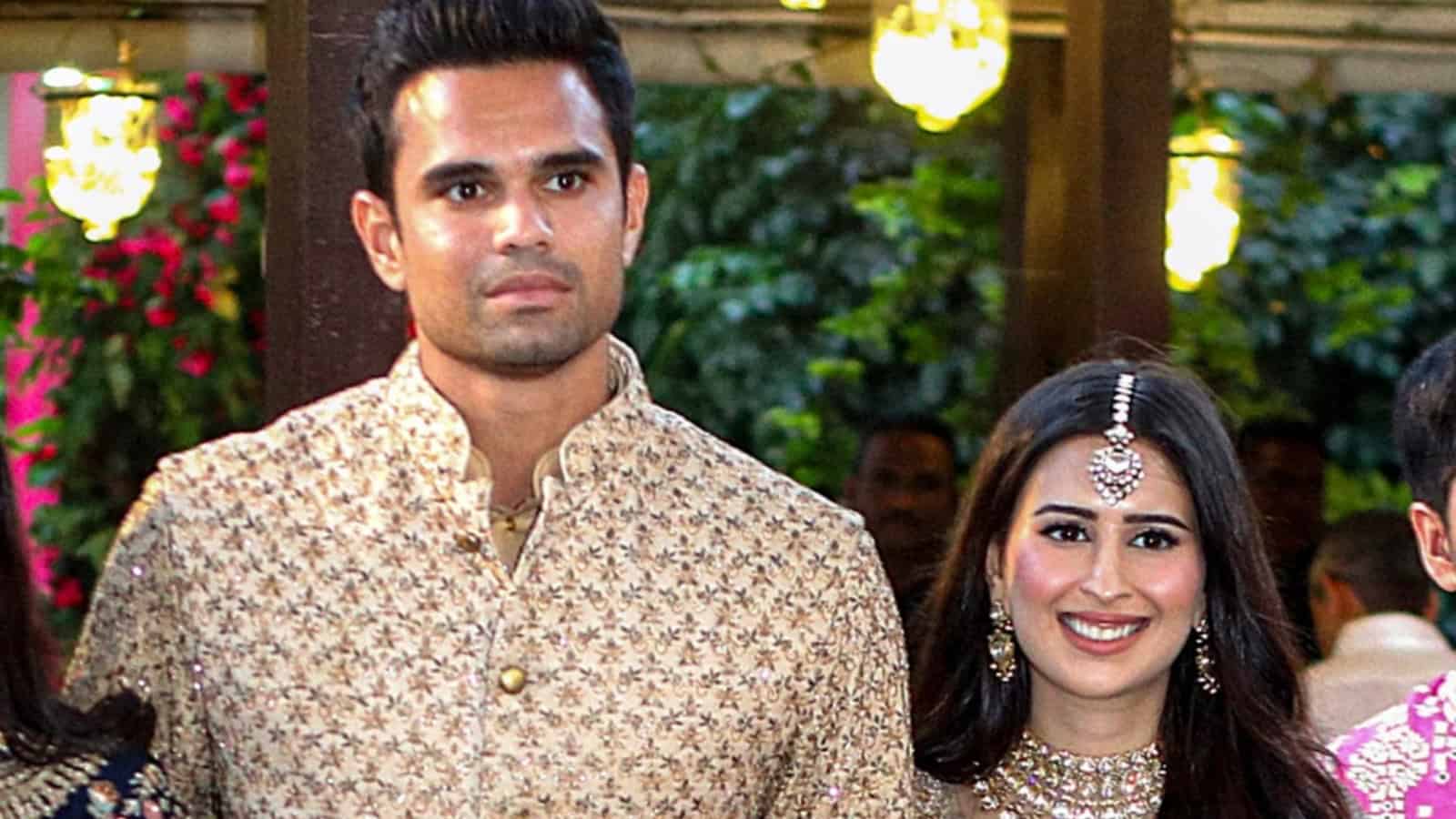 Arjun Tendulkar and Saaniya Chandhok