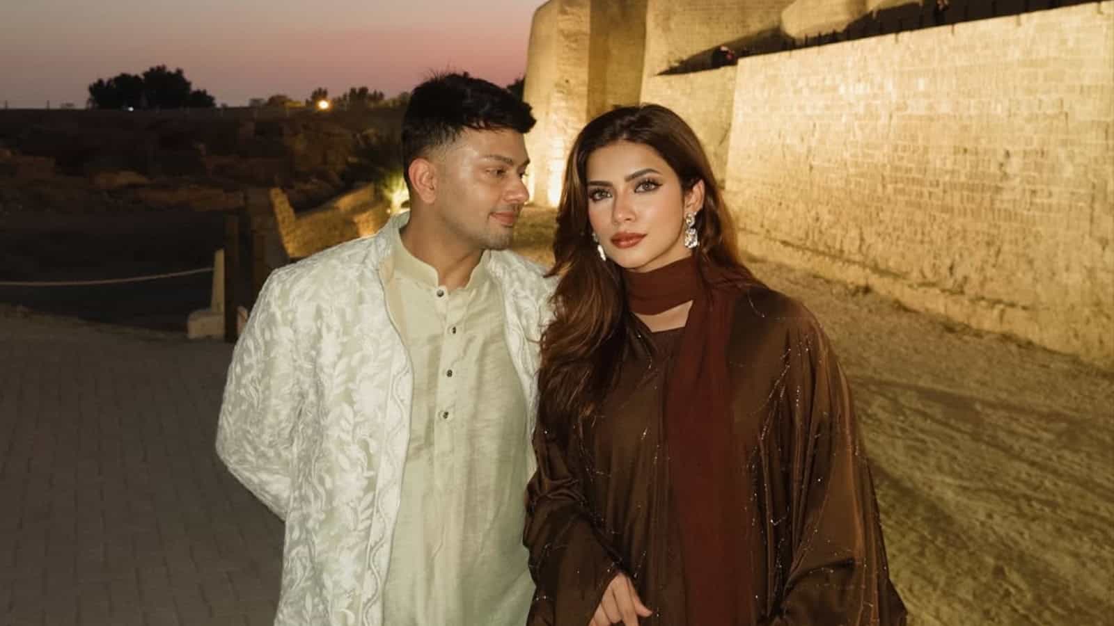 Awez Darbar and Nagma Mirajkar seen together amid relationship rumours, raising questions about their per.