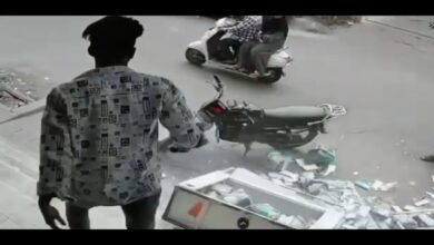Tension in Hyderabad’s Chaderghat as man vandalises mobile shop