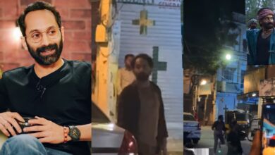Fahadh Faasil spotted shooting in Hyderabad