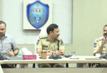 GHMC Commissioner RV Karnan reviews monsoon preparedness with Hyderabad police