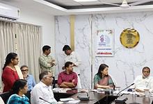 Officials discuss Telangana's digital health initiative and citizen medical records.