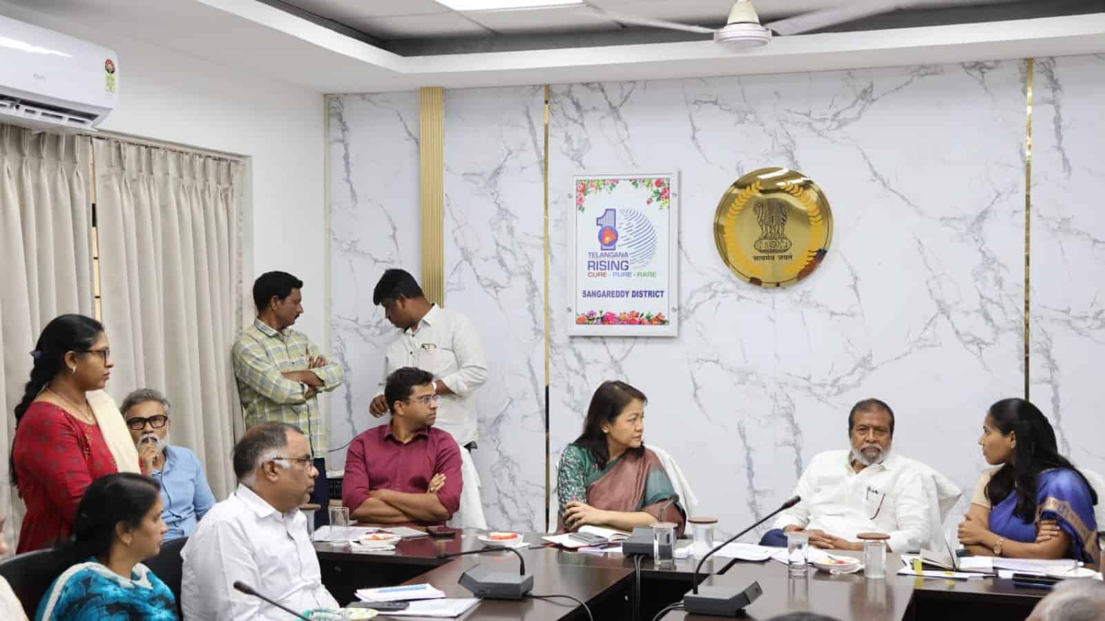 Officials discuss Telangana's digital health initiative and citizen medical records.