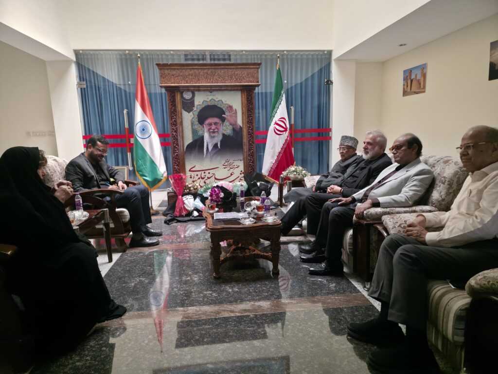 Zahid Ali Khan and others visited Iranian Consulate in Hyderabad