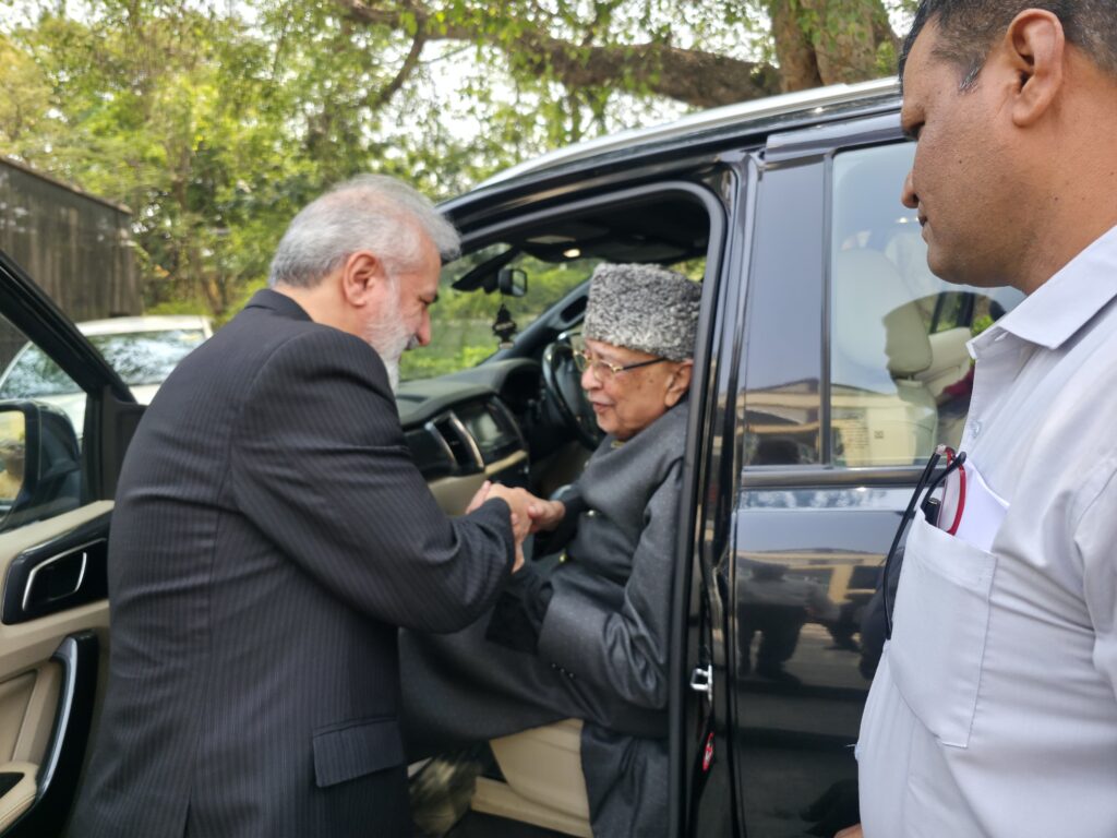 Zahid Ali Khan and others visited Iranian Consulate in Hyderabad