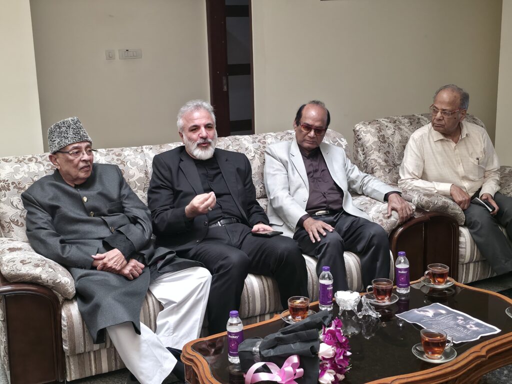 Zahid Ali Khan and others visited Iranian Consulate in Hyderabad