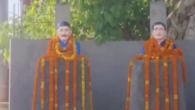 Row erupts in Shahjahanpur over reinstalled 'old' statues of Kakori martyrs