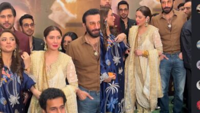 Mahira Khan at her film premiere