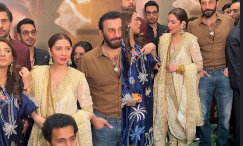 Mahira Khan at her film premiere