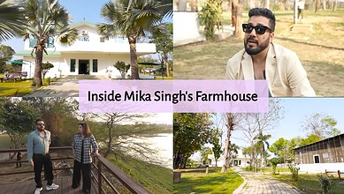 Glimpses of Mika Singh's Delhi farmhouse