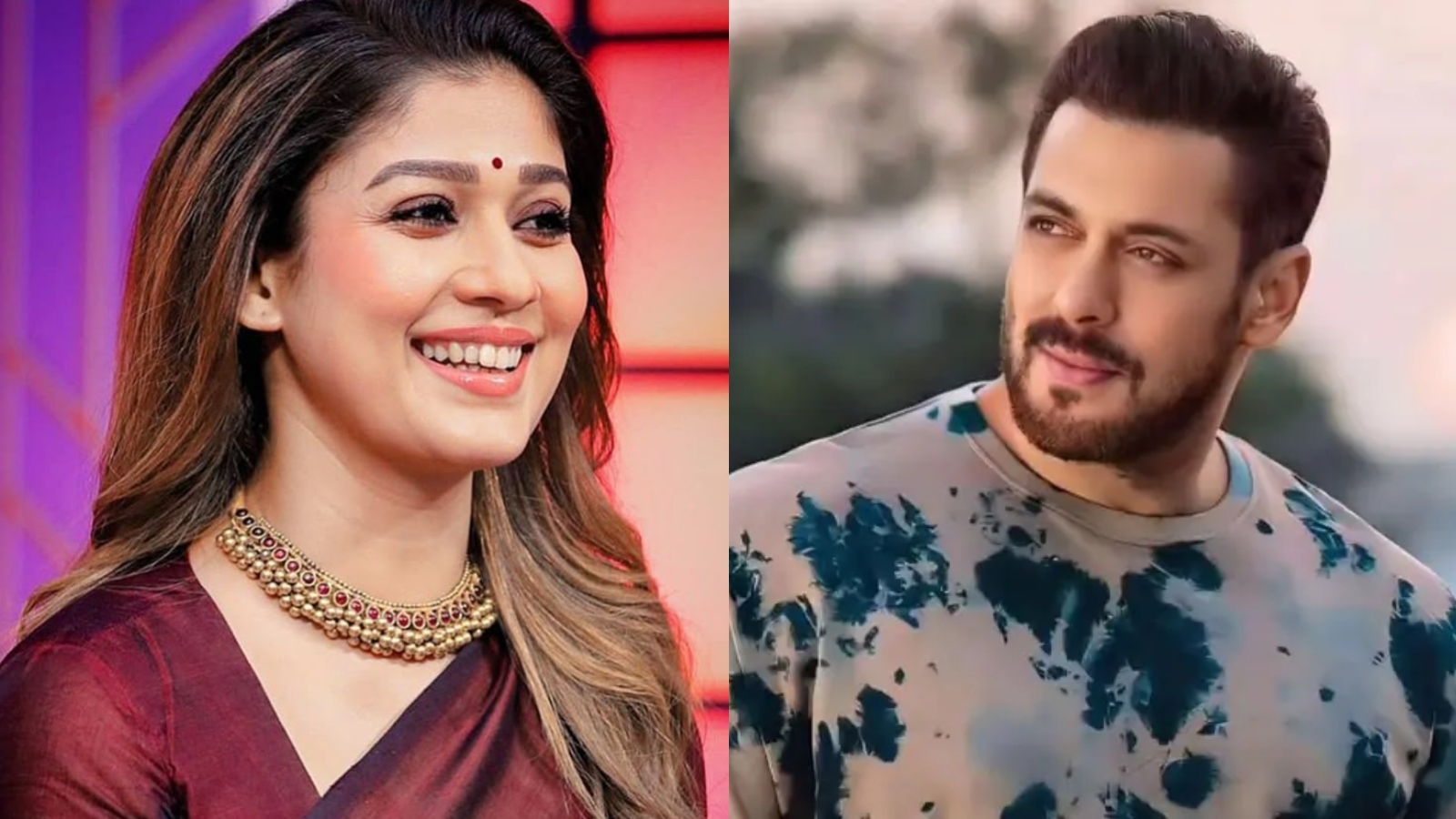 Nayanthara and Salman Khan
