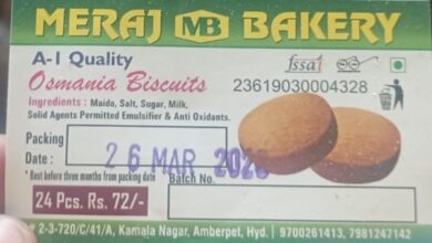 Unhygienic Osmania biscuit manufacturing unit busted in Amberpet, one held