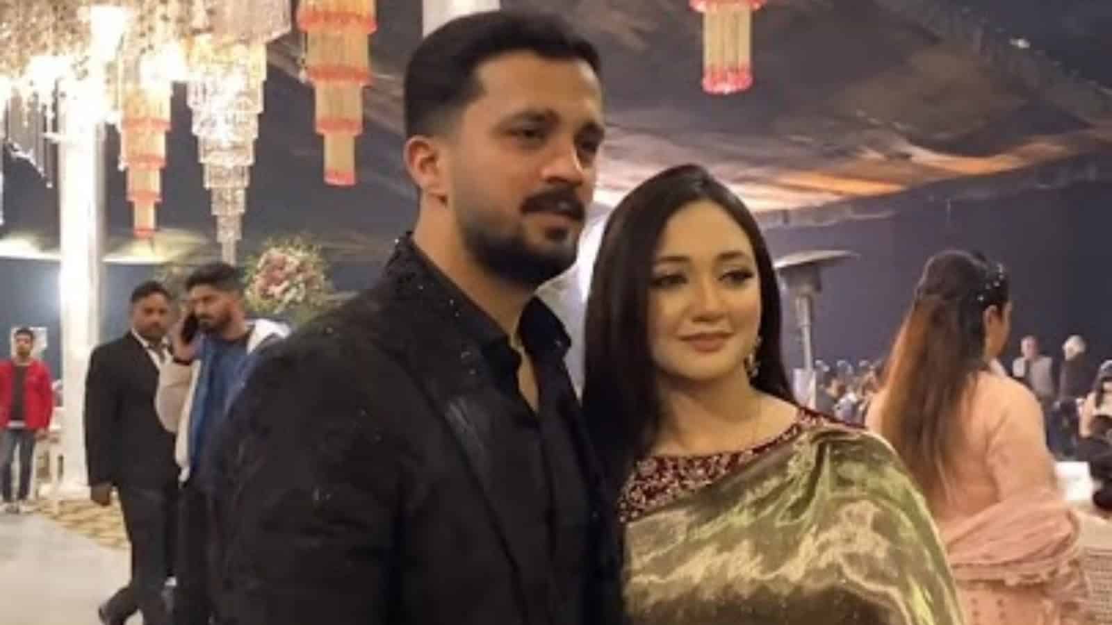 Rajab Butt and Emaan Fatima