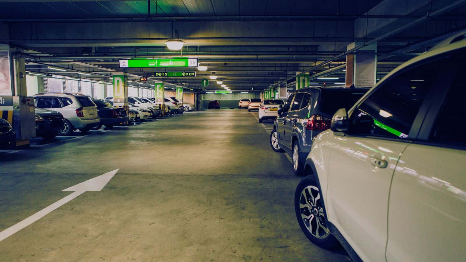 Parking area inside Telangana single screen cinema parking lot.