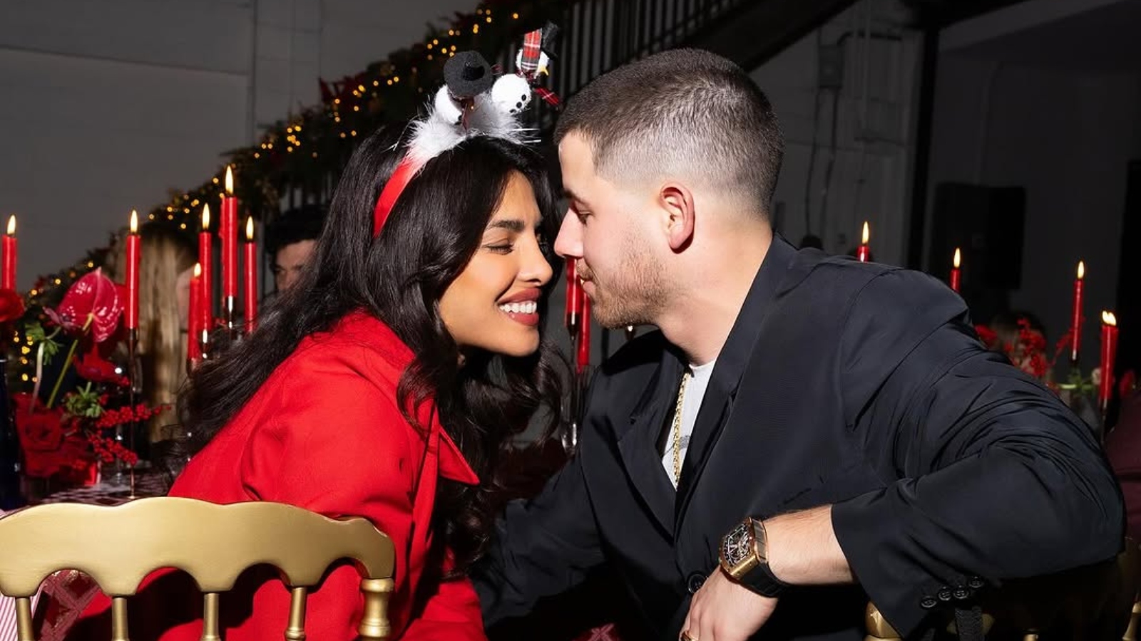 Priyanka Chopra and Nick Jonas
