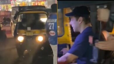 Salman Khan drives auto