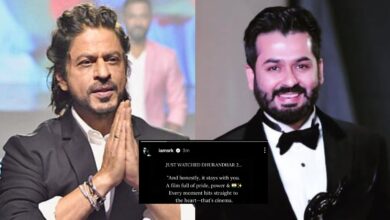 Shah Rukh Khan and Aditya Dhar