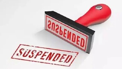 Suspended Hyderabad police constable threatening suicide after dereliction of duty.