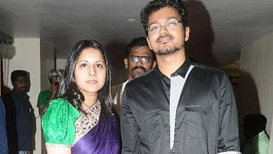 Sangeetha and Thalapathy Vijay