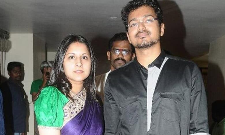Sangeetha and Thalapathy Vijay