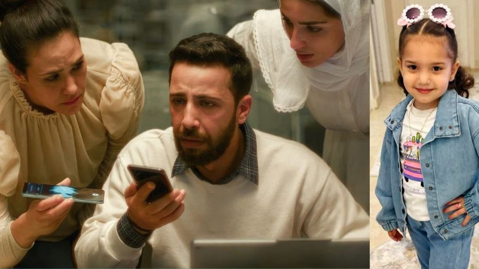 Actors recreate distress call scene as rescuers try to reach six-year-old Palestinian girl Hind Rajab in Gaza