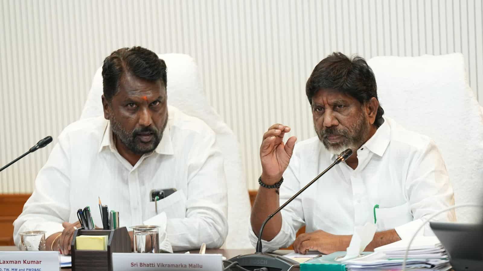 Officials discussing progress on the complete welfare hostel buildings within three months.