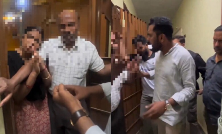 Bengaluru apartment residents confront couple for calling man terrorist and Pakistani