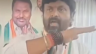 Congress' Ragagundam MLA Raj Thakur threatens to hack to death who speak ill about the Congress government.