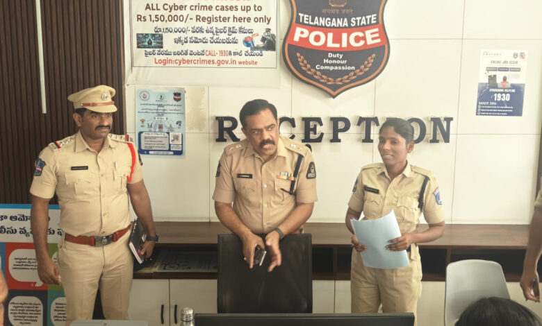 Deputy Commissioner of Police , Rajendranagar S. Srinivas