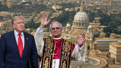 Donald Trump Pope Leo XIV