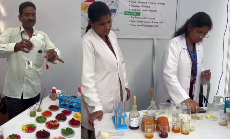 Food adulteration camp in Hyderabad