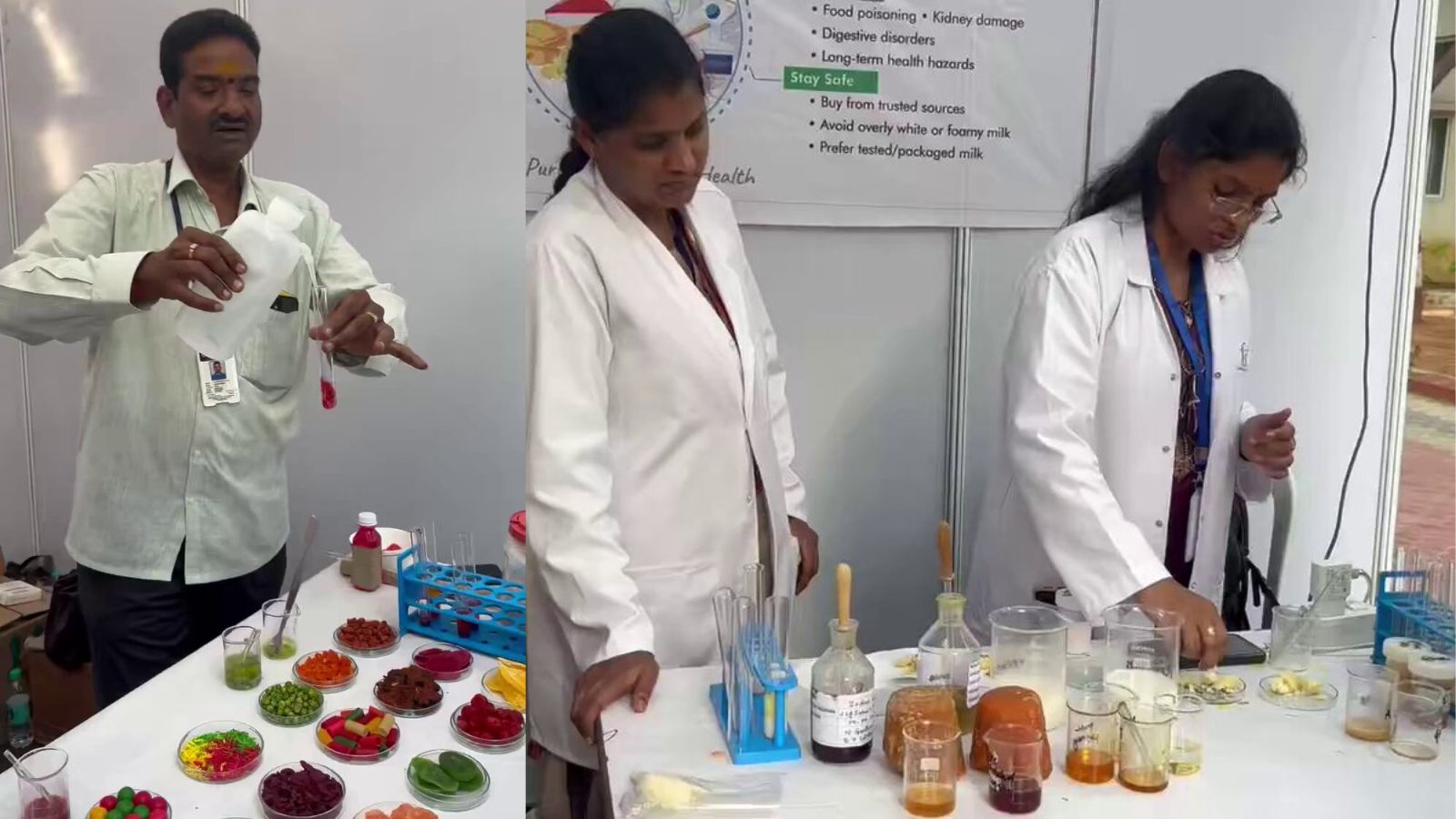 Food adulteration camp in Hyderabad