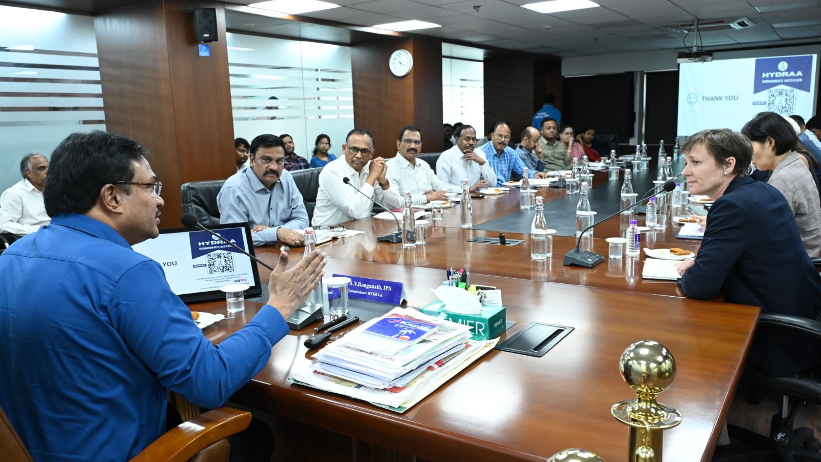 ADB seeks HYDRAA Commissioner's suggestions on Musi rejuvenation