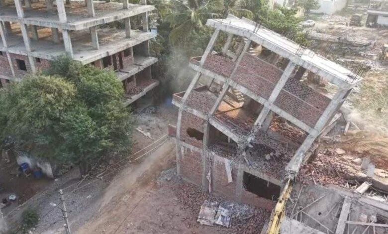 Hyderabad: HYDRAA clears playground encroachments in Shastrapuram Colony