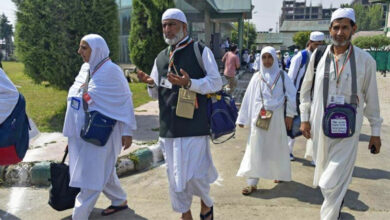 Indian pilgrims arrive in Saudi Arabia for Haj
