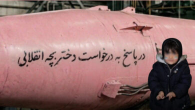 Iranian pink missile at the request of child