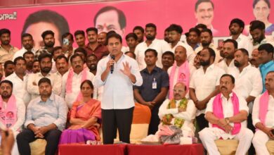 Bharat Rashtra Samithi (BRS) working president KT Rama Rao