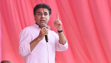 KTR questions why the NDSA doesn't visit the irrigation projects which failed during the Congress government's rule.
