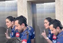Kareena Kapoor caught in a crowd frenzy at IPL, visibly upset and losing her calm amidst fans and media.