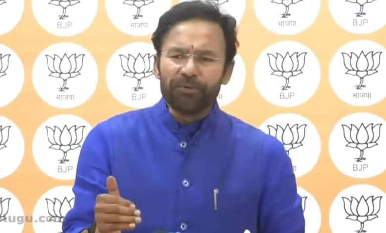 Union minister condemns Telangana CM's 'hybrid model' as anti-Ambedkar in a press conference.