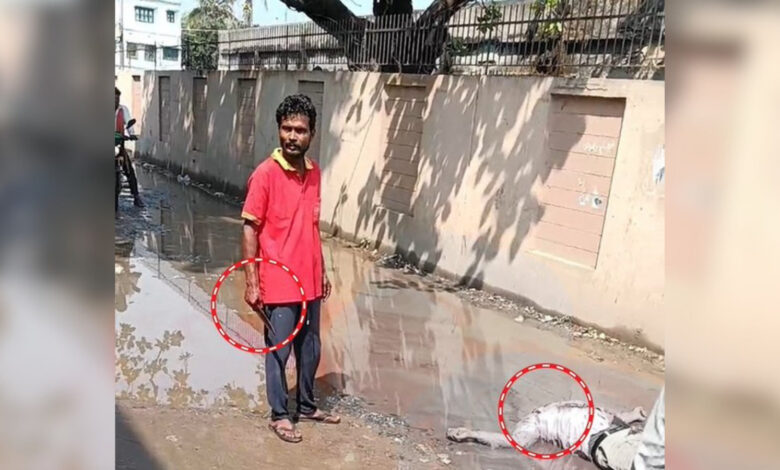 Man beheads another man over parking dispute, then dies after locals thrash him