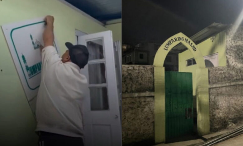 Mosque shut down in Shillong by Khasi Students Union