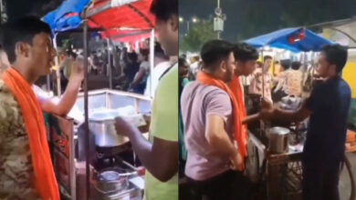 Muslim vendor driven out by Hindutva men in Ahmedabad