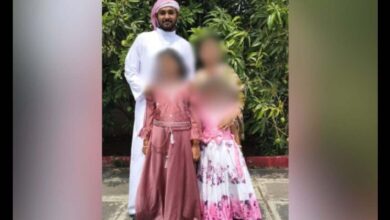 Azhauddin with his family