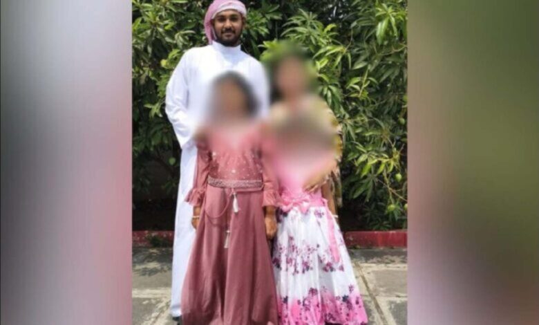 Azhauddin with his family